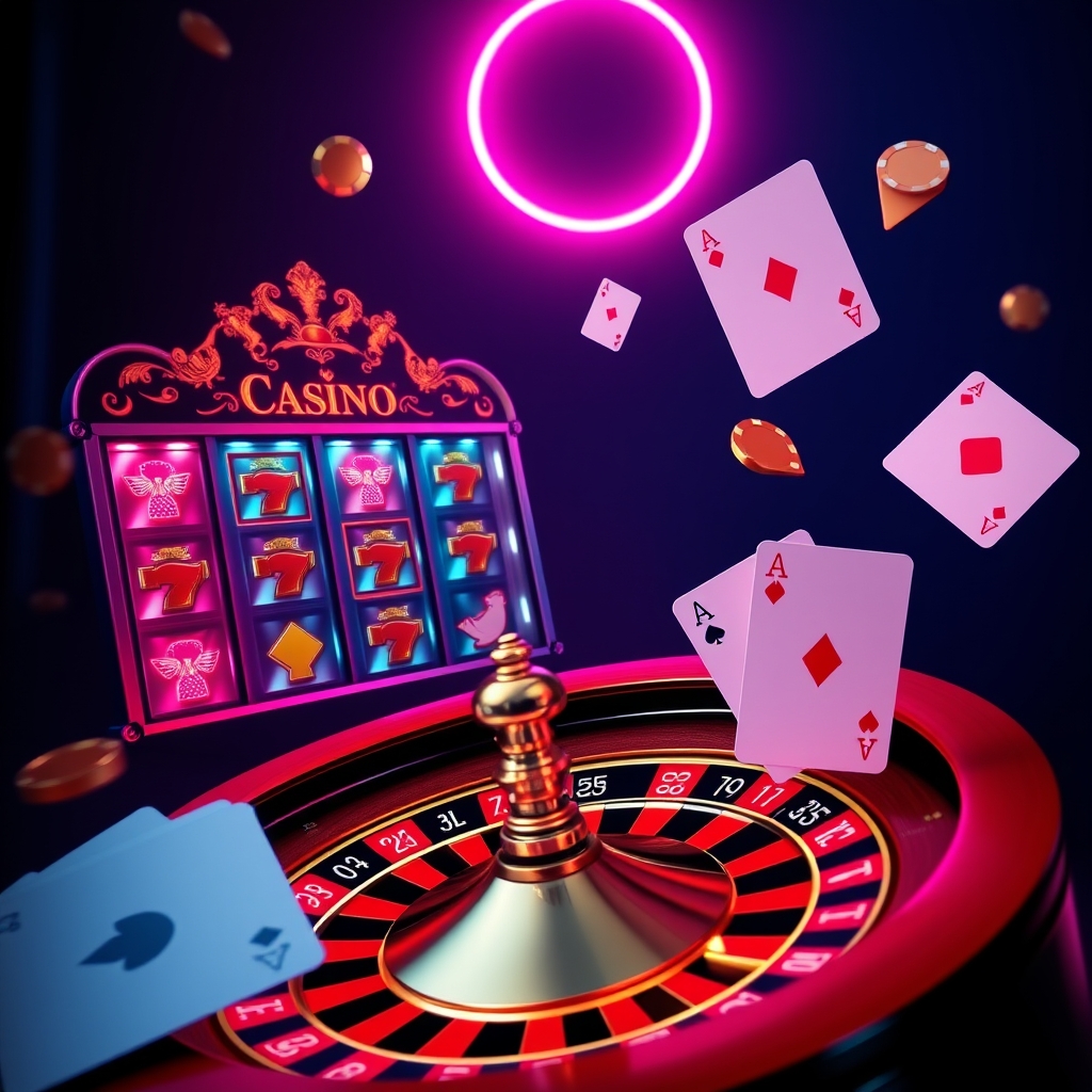 Diwa Top online casino games including slots, roulette and cards